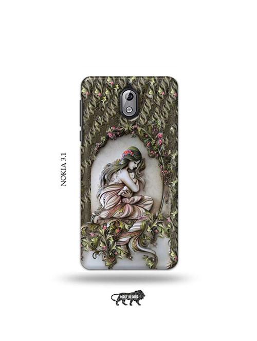 tweakymod designer printed hard case | mom memoriol back cover compatible with nokia 3.1 - 19034083 - Very Small Image - 1