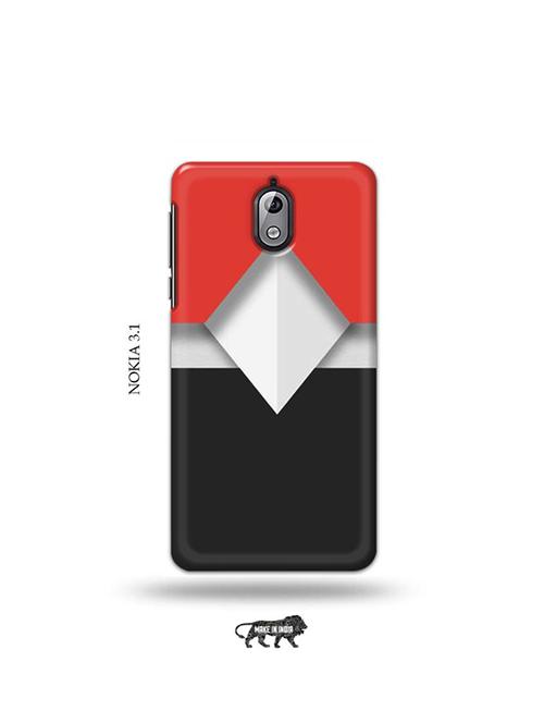 tweakymod designer printed hard case | abstract back cover compatible with nokia 3.1 - 19034125 - Very Small Image - 1