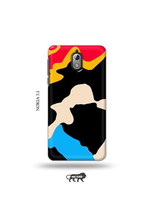 tweakymod designer printed hard case | colourful back cover compatible with nokia 3.1 - 19034140 - Very Small Image - 1