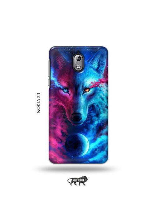tweakymod designer printed hard case | universal fox back cover compatible with nokia 3.1 - 19034168 - Very Small Image - 1