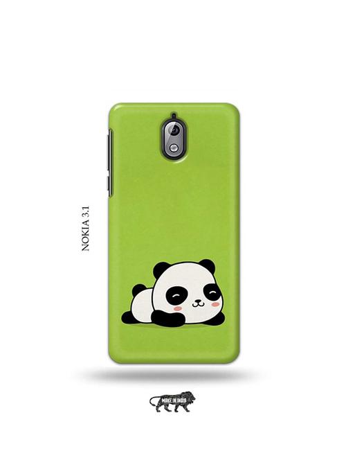 lazy panda back cover compatible with nokia 3.1 - 19034174 - Very Small Image - 1