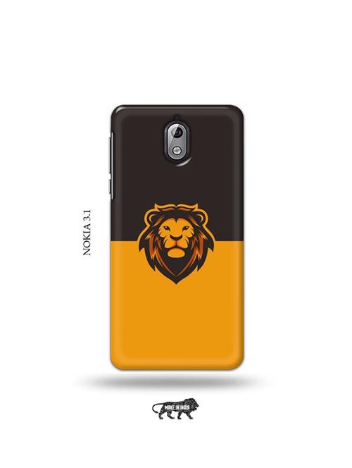 tweakymod designer printed hard case | minimal lion back cover compatible with nokia 3.1 - 19034179 - Very Small Image - 1