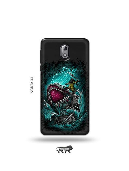 shark back cover compatible with nokia 3.1 - 19034197 - Very Small Image - 1