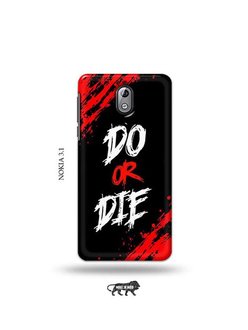 do or die back cover compatible with nokia 3.1 - 19034210 - Very Small Image - 1