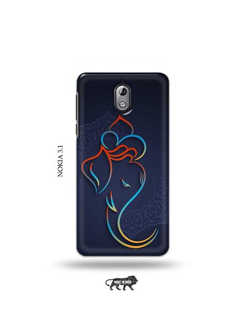 lord ganesha back cover compatible with nokia 3.1 - 19034243 - Very Small Image - 1