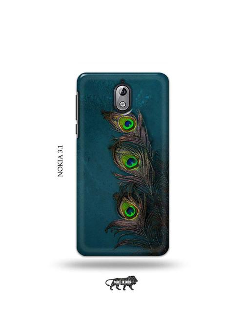 krishna feather back cover compatible with nokia 3.1 - 19034249 - Very Small Image - 1