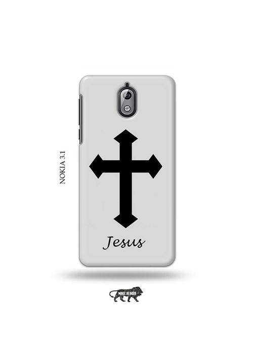 jesus cross back cover compatible with nokia 3.1 - 19034253 - Very Small Image - 1