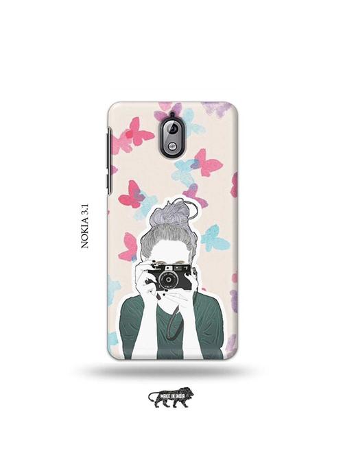 camera buff girl back cover compatible with nokia 3.1 - 19034269 - Very Small Image - 1