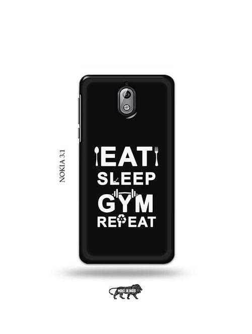 gym workout back cover compatible with nokia 3.1 - 19034271 - Very Small Image - 1