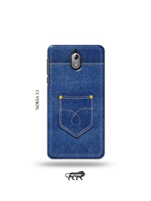 jean back cover compatible with nokia 3.1 - 19034321 - Very Small Image - 1