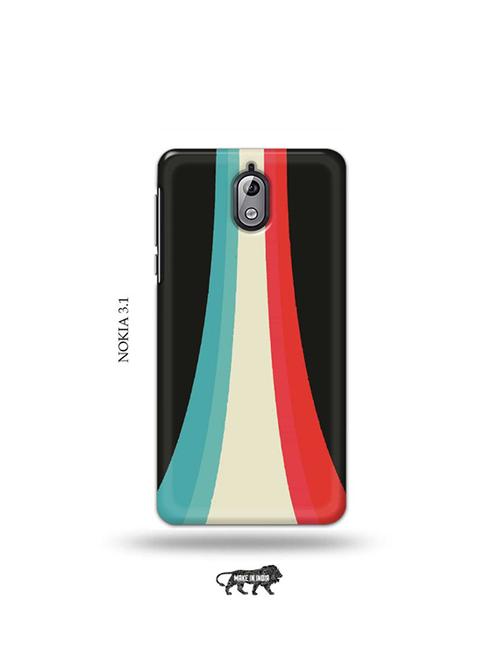 tweakymod designer printed hard case | atari strips back cover compatible with nokia 3.1 - 19034329 - Very Small Image - 1