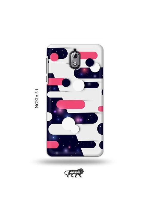 tweakymod designer printed hard case | abstract design back cover compatible with nokia 3.1 - 19034360 - Very Small Image - 1