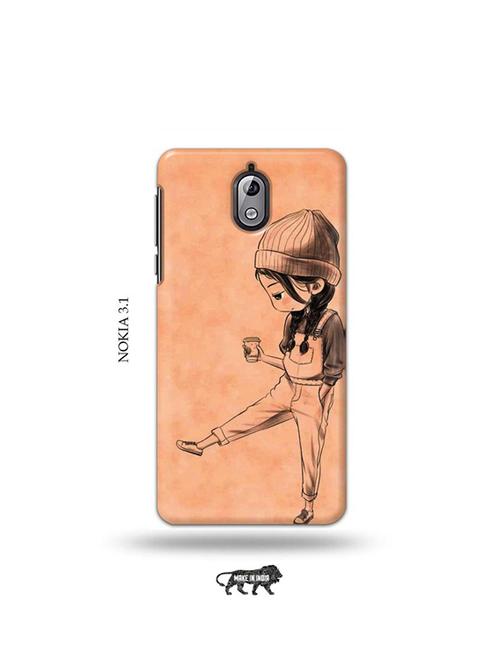 kiddo girl back cover compatible with nokia 3.1 - 19034364 - Very Small Image - 1