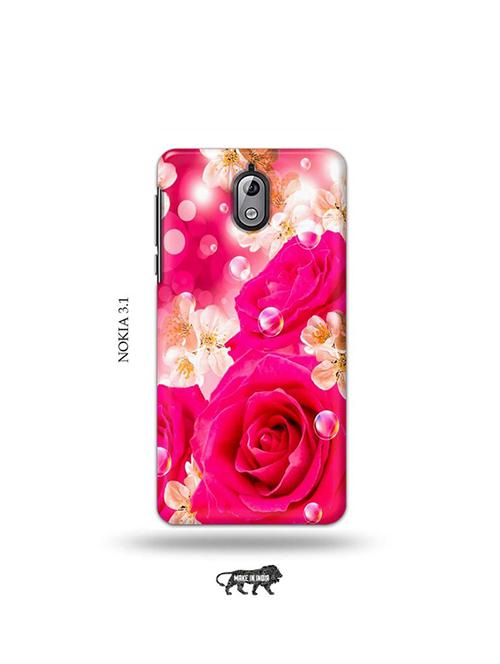 tweakymod designer printed hard case | flowers back cover compatible with nokia 3.1 - 19034441 - Very Small Image - 1