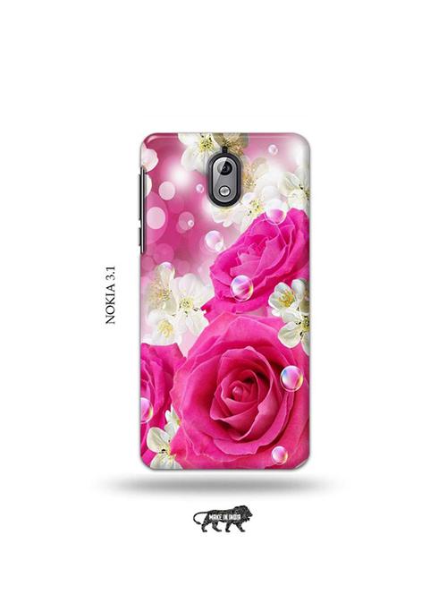 flowers back cover compatible with nokia 3.1 - 19034448 - Very Small Image - 1