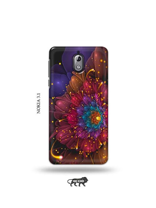 tweakymod designer printed hard case | flowers back cover compatible with nokia 3.1 - 19034451 - Very Small Image - 1