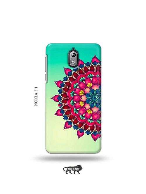 flowers back cover compatible with nokia 3.1 - 19034453 - Very Small Image - 1