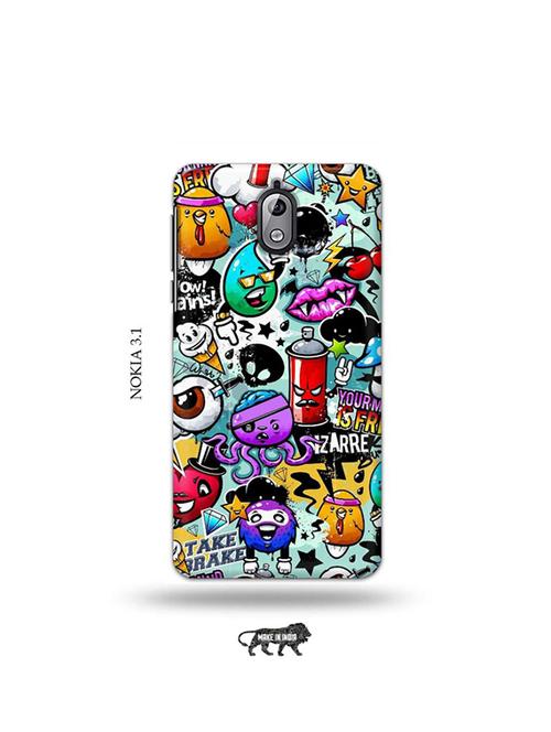funny dope back cover compatible with nokia 3.1 - 19034459 - Very Small Image - 1