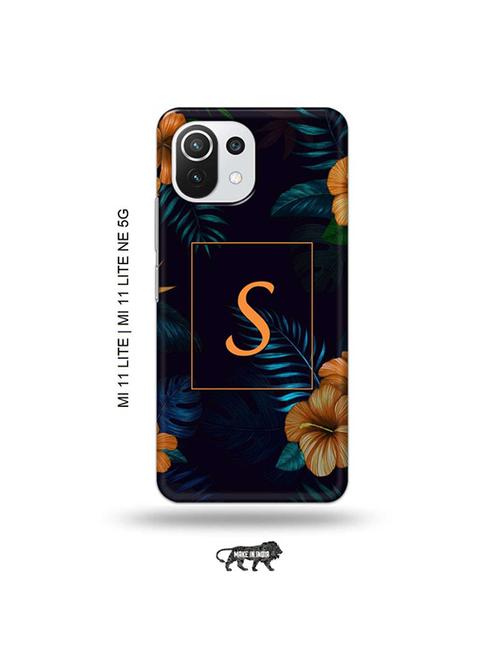 floral s back cover compatible with mi 11 lite, xiaomi 11 lite ne 5g - 19034579 - Very Small Image - 1