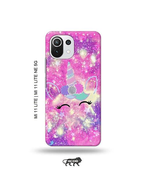 unicorn back cover compatible with mi 11 lite, xiaomi 11 lite ne 5g - 19034598 - Very Small Image - 1