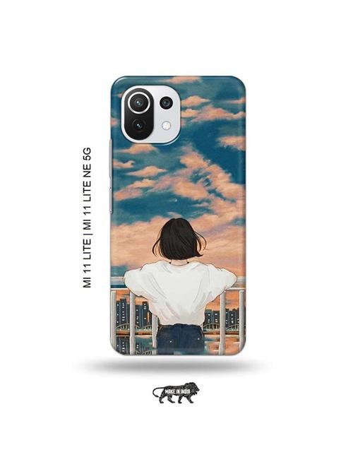 art scene back cover compatible with mi 11 lite, xiaomi 11 lite ne 5g - 19034615 - Very Small Image - 1
