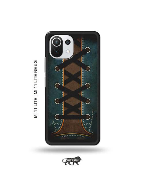 shoe lace back cover compatible with mi 11 lite, xiaomi 11 lite ne 5g - 19034617 - Very Small Image - 1