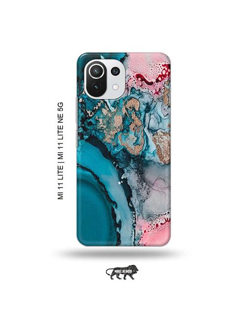 tweakymod designer printed hard case | colour marble back cover compatible with mi 11 lite, xiaomi 11 lite ne 5g - 19034633 - Very Small Image - 1