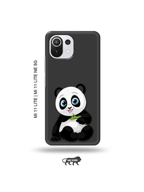 cute panda back cover compatible with mi 11 lite, xiaomi 11 lite ne 5g - 19034666 - Very Small Image - 1