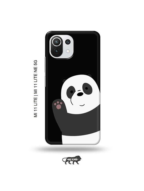 tweakymod designer printed hard case | hello panda back cover compatible with mi 11 lite, xiaomi 11 lite ne 5g - 19034668 - Very Small Image - 1