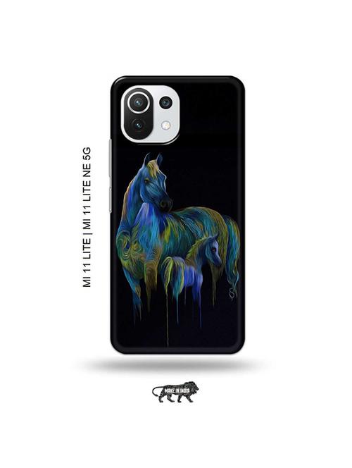 tweakymod designer printed hard case | horse back cover compatible with mi 11 lite, xiaomi 11 lite ne 5g - 19034680 - Very Small Image - 1