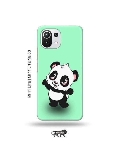 tweakymod designer printed hard case | panda back cover compatible with mi 11 lite, xiaomi 11 lite ne 5g - 19034688 - Very Small Image - 1