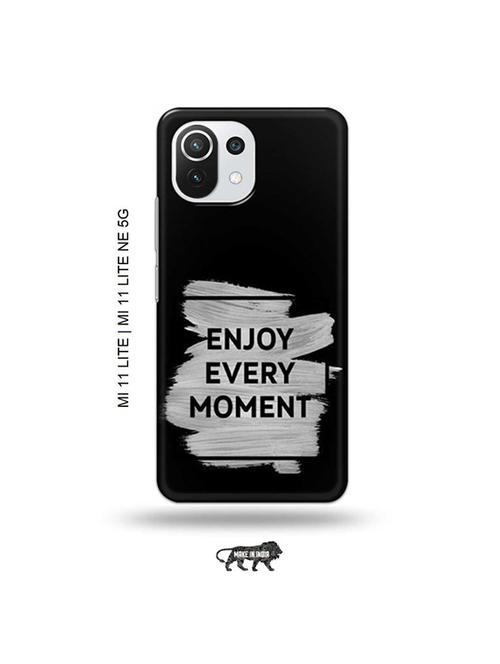 enjoy every moment back cover compatible with mi 11 lite, xiaomi 11 lite ne 5g - 19034714 - Very Small Image - 1