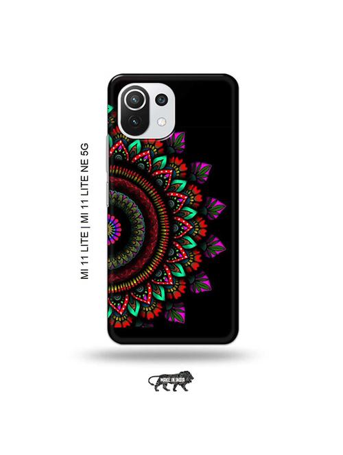 tweakymod designer printed hard case | aztec cercle back cover compatible with mi 11 lite, xiaomi 11 lite ne 5g - 19034752 - Very Small Image - 1