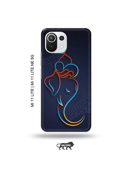 lord ganesha back cover compatible with mi 11 lite, xiaomi 11 lite ne 5g - 19034761 - Very Small Image - 1