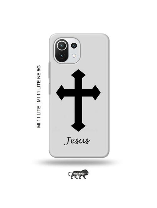 jesus cross back cover compatible with mi 11 lite, xiaomi 11 lite ne 5g - 19034771 - Very Small Image - 1