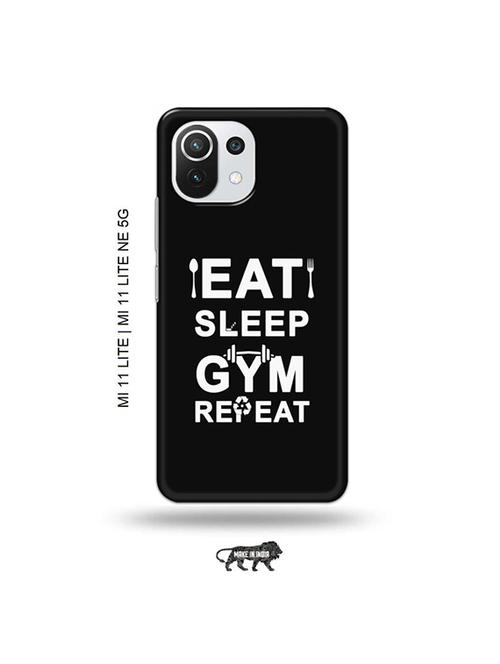 gym workout back cover compatible with mi 11 lite, xiaomi 11 lite ne 5g - 19034788 - Very Small Image - 1