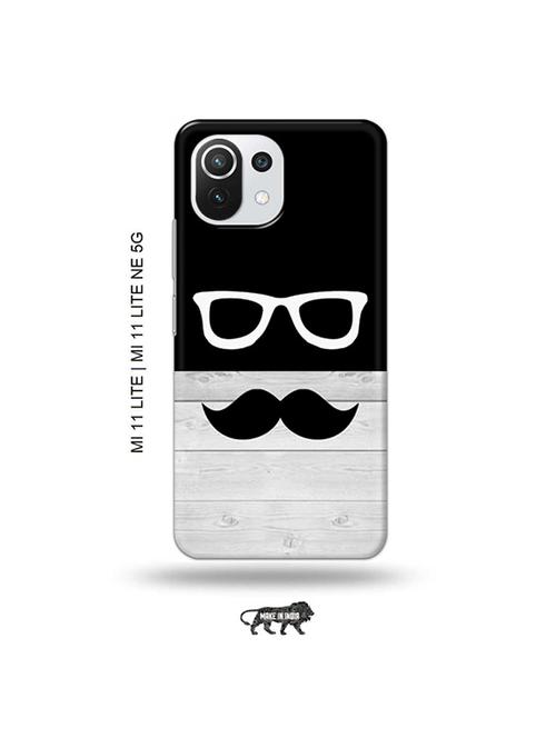 hipster back cover compatible with mi 11 lite, xiaomi 11 lite ne 5g - 19034797 - Very Small Image - 1