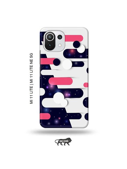 abstract design back cover compatible with mi 11 lite, xiaomi 11 lite ne 5g - 19034877 - Very Small Image - 1