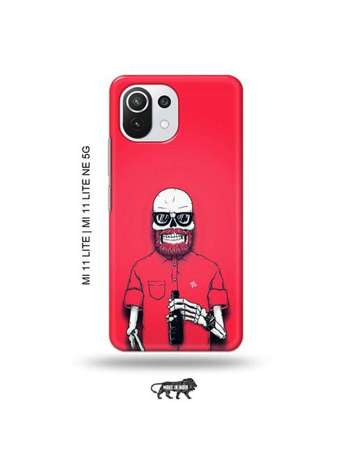 hipster back cover compatible with mi 11 lite, xiaomi 11 lite ne 5g - 19034882 - Very Small Image - 1