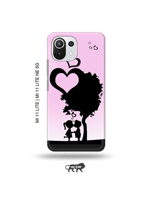 kids love back cover compatible with mi 11 lite, xiaomi 11 lite ne 5g - 19034918 - Very Small Image - 1