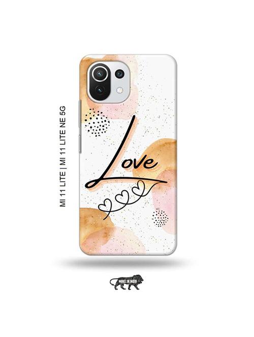 love back cover compatible with mi 11 lite, xiaomi 11 lite ne 5g - 19034923 - Very Small Image - 1