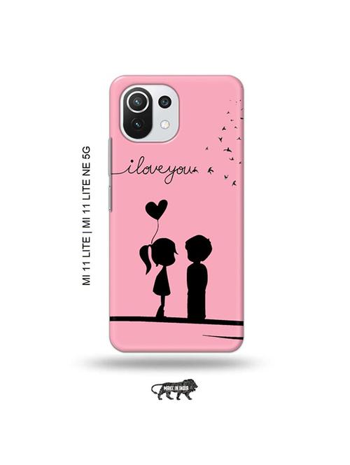 i love you back cover compatible with mi 11 lite, xiaomi 11 lite ne 5g - 19034926 - Very Small Image - 1