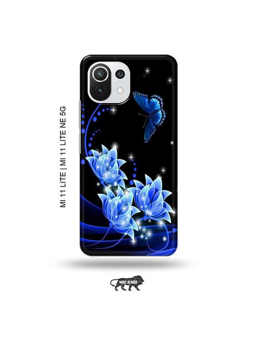 flowers back cover compatible with mi 11 lite, xiaomi 11 lite ne 5g - 19034939 - Very Small Image - 1