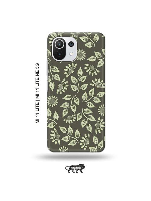 flowers back cover compatible with mi 11 lite, xiaomi 11 lite ne 5g - 19034951 - Very Small Image - 1