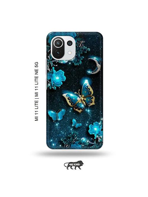 flowers back cover compatible with mi 11 lite, xiaomi 11 lite ne 5g - 19034962 - Very Small Image - 1