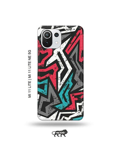 abstract back cover compatible with mi 11 lite, xiaomi 11 lite ne 5g - 19034983 - Very Small Image - 1