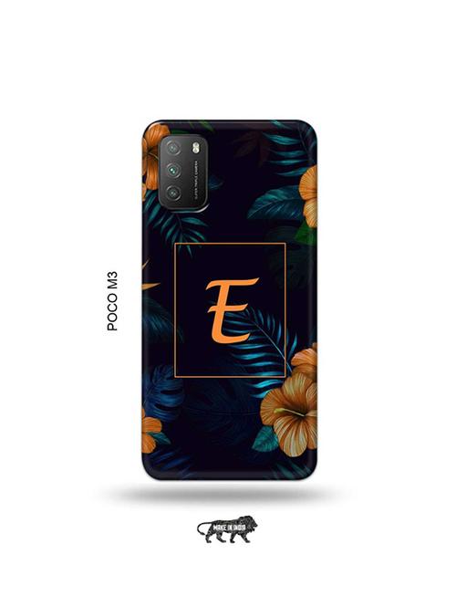 floral e back cover compatible with poco m3 - 19035082 - Very Small Image - 1