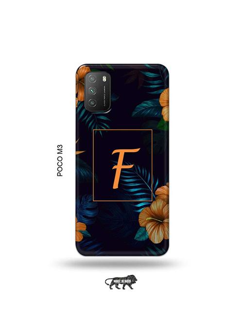 floral f back cover compatible with poco m3 - 19035083 - Very Small Image - 1