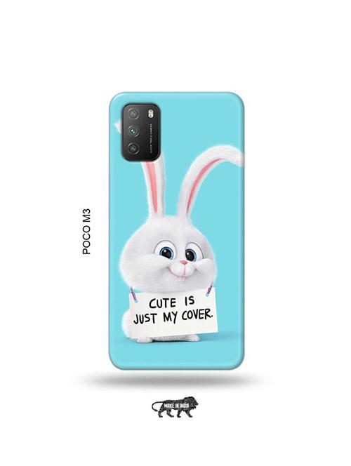 cute is my cover back cover compatible with poco m3 - 19035110 - Very Small Image - 1