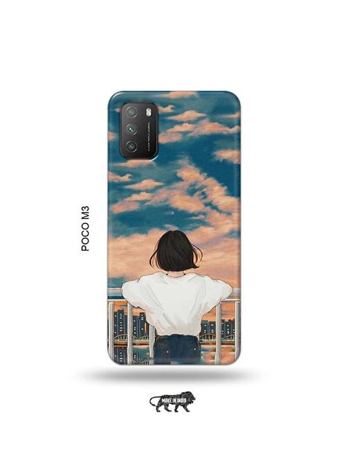 art scene back cover compatible with poco m3 - 19035132 - Very Small Image - 1